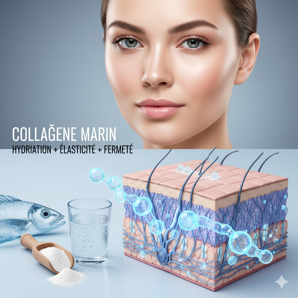 Les bienfaits du collagène marin pour la peau